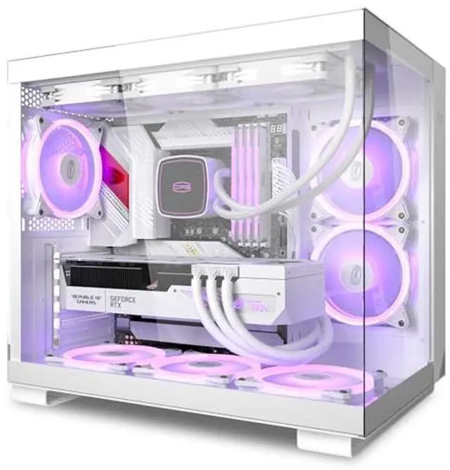 Main image of PCCOOLER C3T500 ARGB PC Case Mid Tower Desktop Computer Gaming Superior Case for ATX/M-ATX/ITX with 6 ARGB Case Fans,Column-Free Design,360MM Radiator&400MM GPU Support,Easy Installation (White)