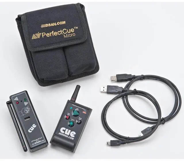 Alt view image 2 of 4 - DSAN PerfectCue Micro Ultra Compact Cue Light Remote Presentation Controller with PC-AS4 3-Button & Green Laser Wireless Transmitter