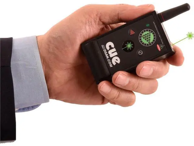 Alt view image 3 of 4 - DSAN PerfectCue Micro Ultra Compact Cue Light Remote Presentation Controller with PC-AS4 3-Button & Green Laser Wireless Transmitter