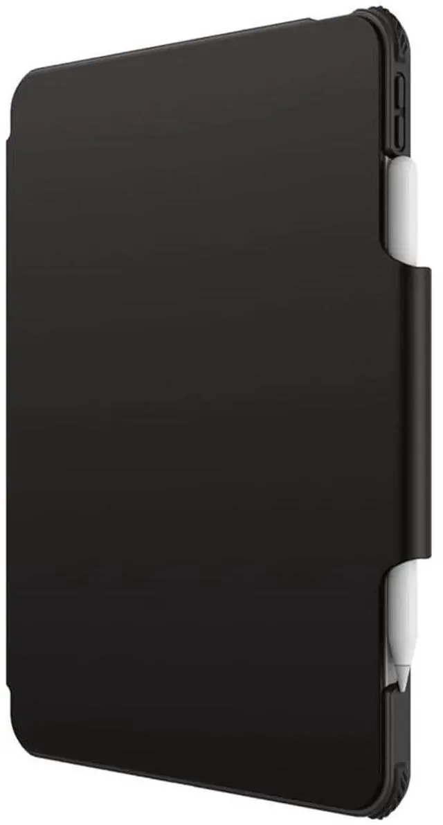Alt view image 2 of 4 - CASETiFY Impact Folio Case for iPad Pro 12.9" (3rd/4th/5th/6th Gen) - Strawberries by BODIL Jane - Clear Black
