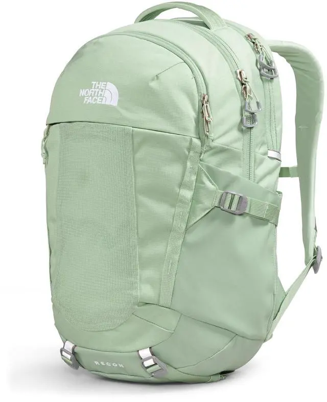 Alt view image 2 of 5 - THE NORTH FACE Women's Recon Everyday Laptop Backpack - PFAS Free, Misty Sage Dark Heather/Meld Grey-NPF, One Size