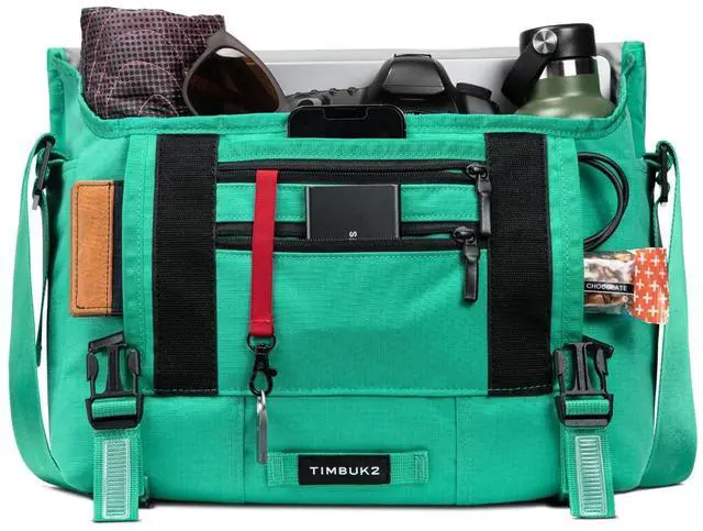 Alt view image 5 of 5 - Timbuk2 Flight Classic Messenger Bag, S, Jade