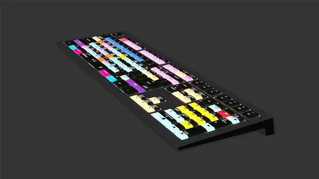 Alt view image 3 of 5 - Logickeyboard Backlit 'Astra2' Designed for use with Studio One on Mac * p/n LKB-PSO3-A2M-US