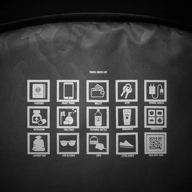 Alt view image 5 of 5 - Solo New York Bleeker Rolling Backpack, Black - Made from Recycled Materials, Fits up to 15.6" Laptop