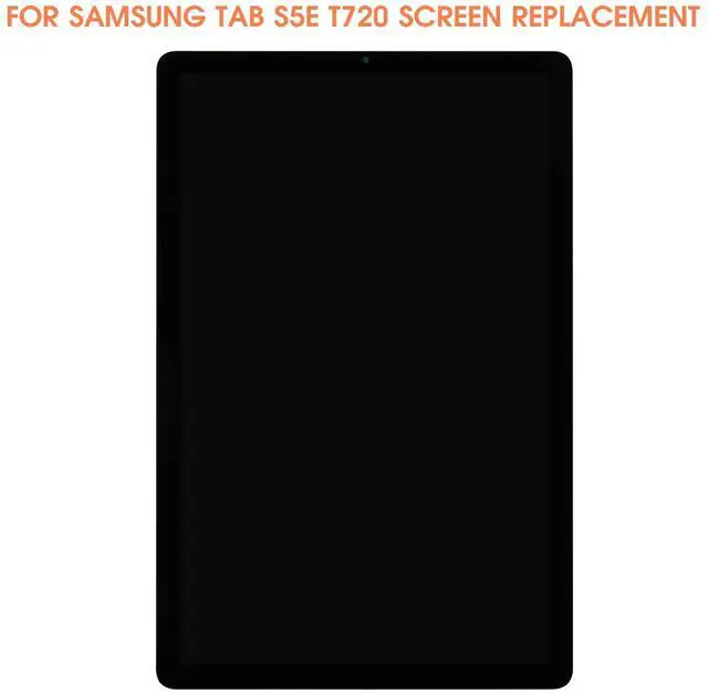 Alt view image 2 of 5 - Screen Replacement for Samsung Galaxy Tab S5e SM-T720/T725 LCD Display Digitizer Touch Screen Assembly with Repair Kit (Black)