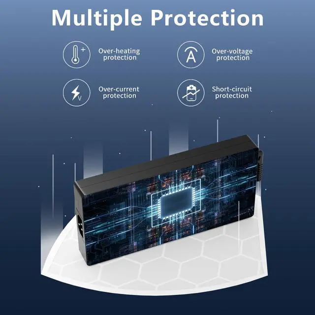 Alt view image 4 of 5 - GKLSPL 300W Slim Tip Laptop Charger Compatible with Lenovo Legion 7 7i 5i 5 5 pro Laptop R7000P R9000P R9000K Y9000K Y9000X DL300SDC3A GX21F23045 SA10R16956 5A10W86289 Gaming Laptop Power Adapter