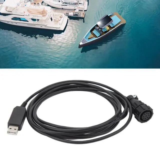 Alt view image 3 of 5 - 3Meters Marine AIS Plug Cable for Marine Navigation Software, NPC 100 AIS Plug Data Cable, Length AIS Plug USB Data Cable for Showing The Ship for Windows for OS X