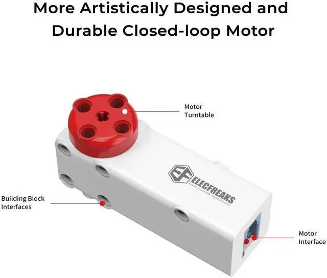 Alt view image 4 of 5 - ELECFREAKS Micro:bit Space Kit with Nezha v2 Expansion Board 8+ Space Learning Projects,microbit Starter Planet X Sensors Kit with Closed Loop Motor(Without Micro:bit)