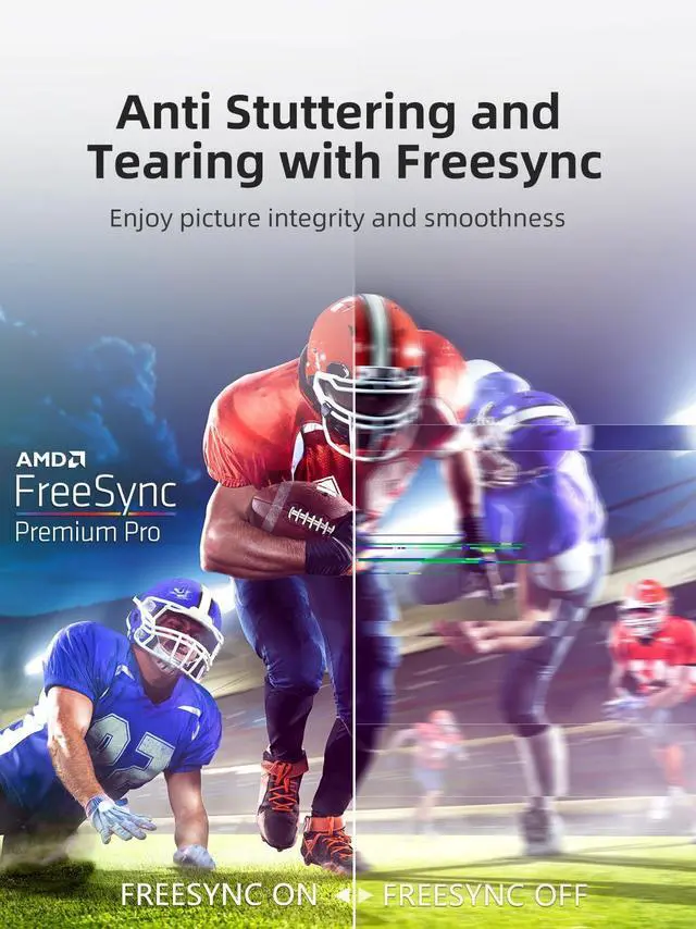 Alt view image 4 of 5 - EPORMOT Portable Monitor 21.5 inch 120hz for Laptop, FHD 1080P Portable Gaming Monitor w/VESA Kickstand HDR Speakers USB C Mini HDMI for Phones PC Gaming Devices, Travel Second Screen for Business