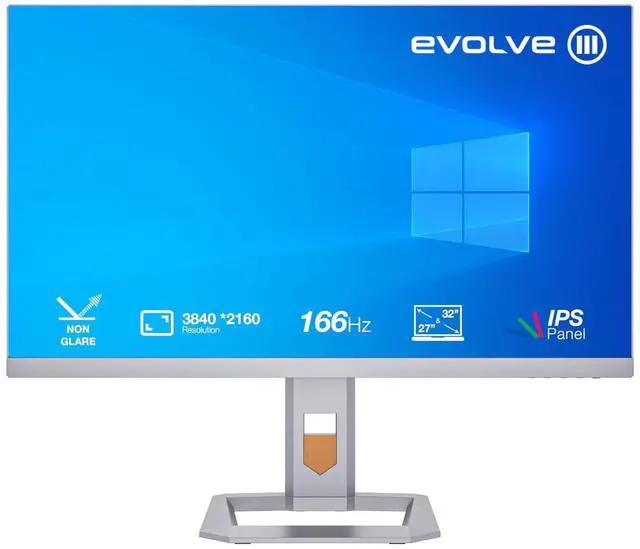 Main image of Evolve III X2 Mini LED 32" UHD 60Hz IPS Zone 2304 Desktop Monitor - Gray X2-32A6U