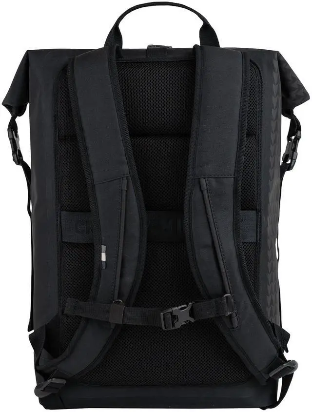 Alt view image 2 of 5 - GOT BAG Jason Momoa ROLLTOP Backpack | Durable 100% Recycled Ocean Impact Plastic(tm) | Ultra-Light Waterproof Fabric | 15" Laptop Sleeve (Black)