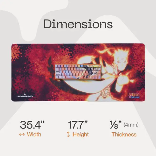 Alt view image 5 of 5 - Higround Naruto x HG Mousepad XL - Naruto