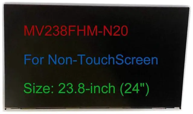 Main image of Krenew 23.8" Screen Replacement LCD LED Display 1920x1080 Full HD MV238FHM-N20 or Other Compatible Model (for Non-Touchscreen Computer)