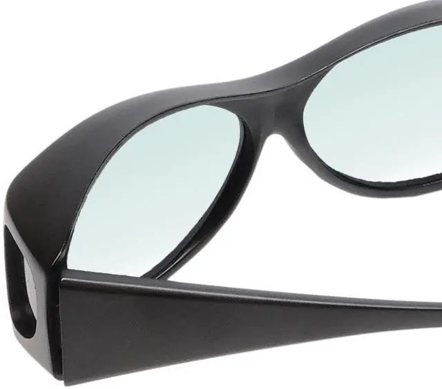 Alt view image 4 of 5 - Medspex Fl011 Photochromic Transition Glasses Black/Blue Therapeutic Color Therapy Light Sensitivity Unisex Chromotherapy