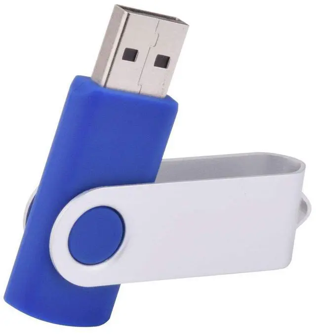 Alt view image 2 of 3 - VICFUN 300 Pack 16GB USB Flash Drives 16GB Flash Drive Bulk 300 Piece USB2.0-Blue
