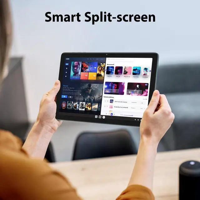 Alt view image 5 of 5 - xiskt Android Tablet 10.1 inch Android 13 Tablet,8(4+4) GB&128GB Storage(Expand to 512GB), Dual 13MP+5MP Camera, 6800mAh, WiFi, Bluetooth 5.0,GPS