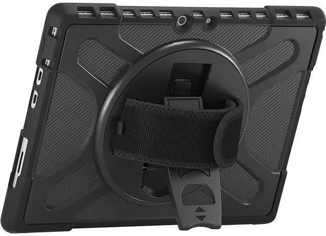Alt view image 2 of 5 - SaharaCase Raider Series Hand Strap Case for Microsoft Surface Pro 9, Pro 10, and Pro 11th Edition, Scorpion Black (TB00172)