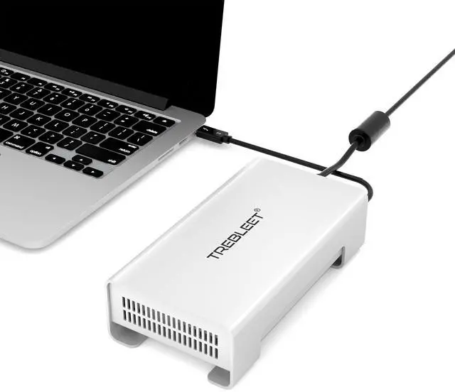 Main image of USB4 40Gbps to U.2 NVMe SSD Enclosure Compatible with Thunderbolt 3, Up to 3000Mb/s Type C to U.2(SFF-8639) PCIe Adapter, Aluminum External 2.5" U.2 SSD Case Compatible with Thunderbolt 3/4 USB3.2/3.1