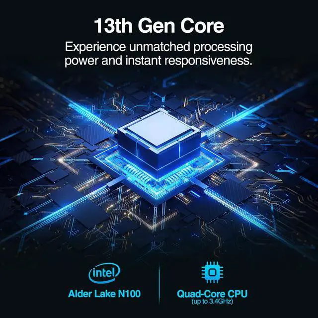 Alt view image 2 of 5 - Fusion5 10.1" Windows 11 Professional Tablet PC - Intel 13th Gen - Full HD Windows Tablet Computer - 8GB RAM, 256GB SSD Storage, Quad-Core CPU, 10 Inch, USB 3.0, Micro HDMI, Expandable Storage