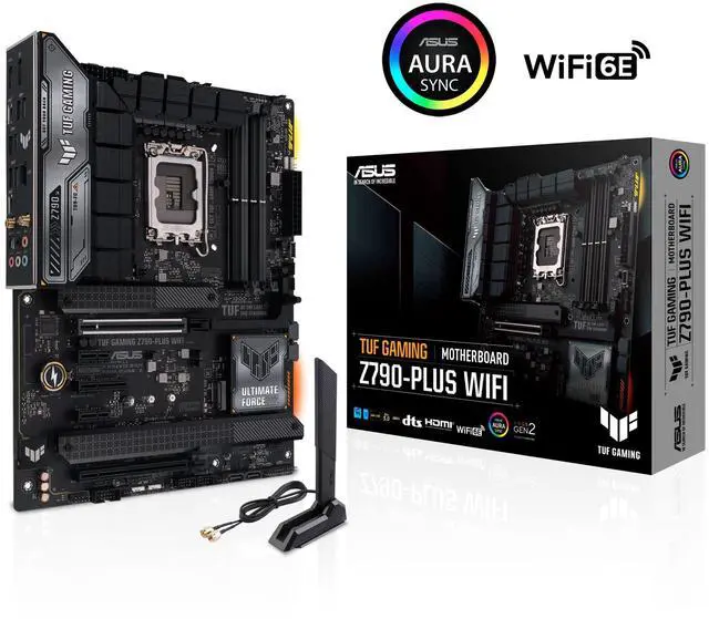 Alt view image 4 of 5 - INLAND by Micro Center CPU Motherboard Intel i7-14700K 14th Gen 20-Cores LGA 1700 Desktop Processor with ASUS TUF Gaming Z790-Plus WiFi DDR5 Motherboard