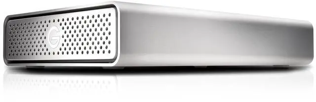 Alt view image 4 of 5 - G-Technology 4TB G-DRIVE USB 3.0 Desktop External Hard Drive, Silver - Compact, High-Performance Storage - 0G03594-1