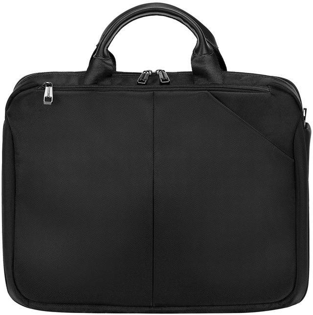 Main image of uxcell 15.6 Inches 360deg Protective Laptop Bag, Water-Resistant Laptop Briefcase, Black