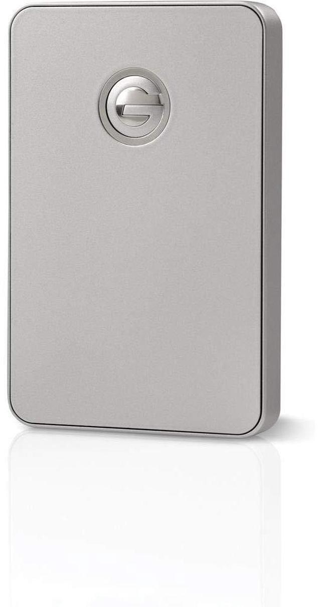Main image of G-Technology G-DRIVE mobile 1TB Portable FireWire and USB 3.0 Drive for Time-Machine (Silver) (0G02391)