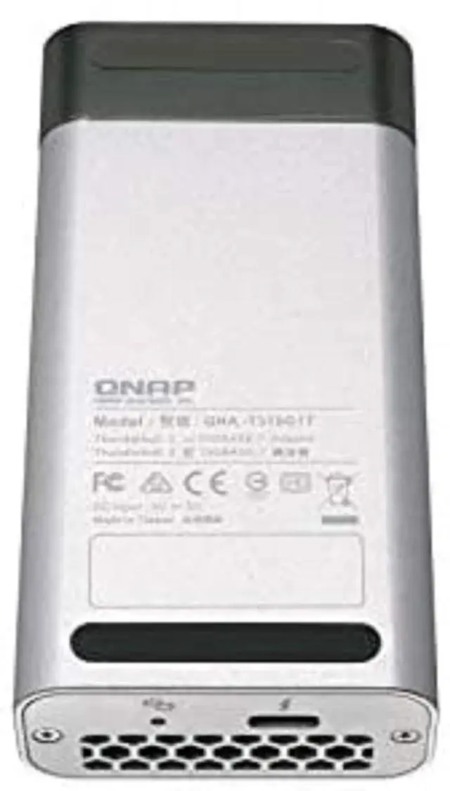 Alt view image 4 of 5 - QNAP QNA-T310G1T Single Port Thunderbolt 3 to 10 GbE NBASE-T Adapter