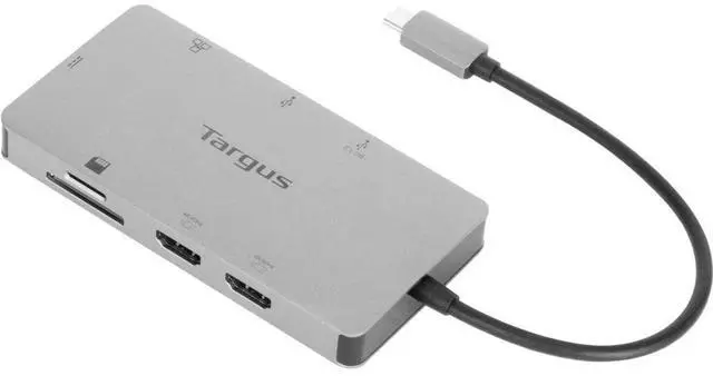Alt view image 2 of 5 - Targus USB-C Dual HDMI 4K Docking Station with 100W PD Pass-Thru - Expand Your HDMI, USB, and Ethernet Connections On-The-Go (DOCK423TT)