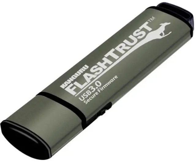 Main image of Kanguru Flash Trust - 128GB Secure Firmware Flash Drive - Write Protect Switch - SuperSpeed USB 3.0
