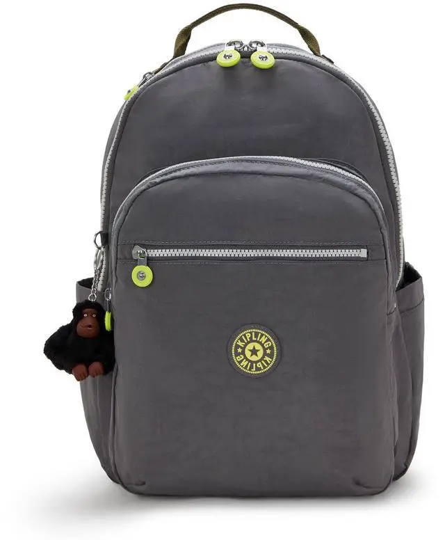 Main image of Kipling Women's Seoul 15" Laptop Backpack, Durable, Roomy with Padded Shoulder Straps, Built-In Protective Sleeve