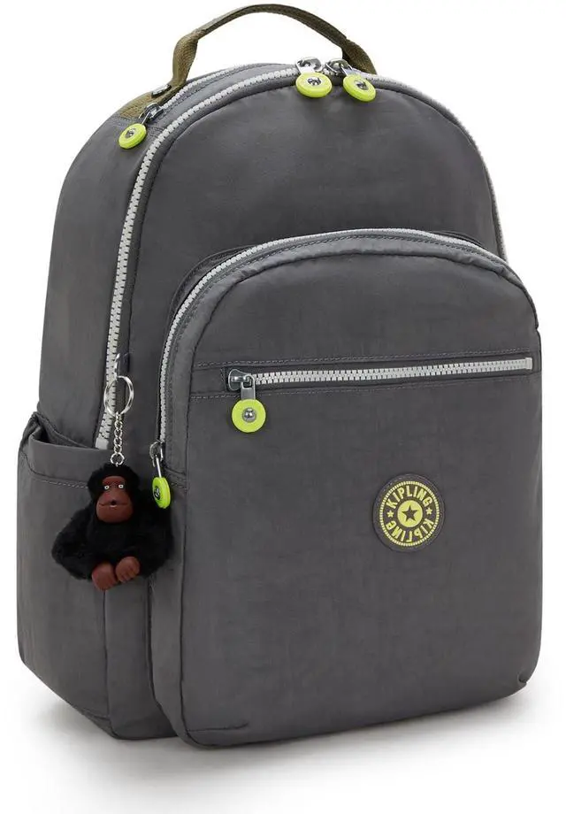 Alt view image 2 of 5 - Kipling Women's Seoul 15" Laptop Backpack, Durable, Roomy with Padded Shoulder Straps, Built-In Protective Sleeve