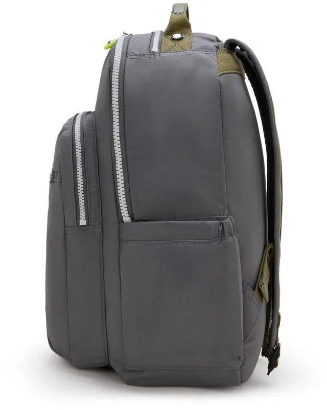 Alt view image 4 of 5 - Kipling Women's Seoul 15" Laptop Backpack, Durable, Roomy with Padded Shoulder Straps, Built-In Protective Sleeve