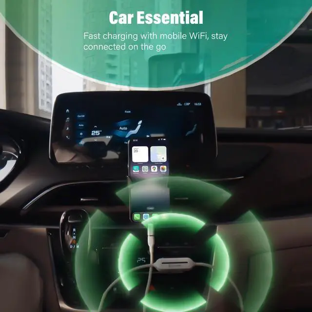 Alt view image 5 of 5 - GlocalMe UniCord Charging Cable with 4G WiFi Mobile Hotspot and 8GB Datas + UPP 4G LTE Portable WiFi Hotspot Device for Travel