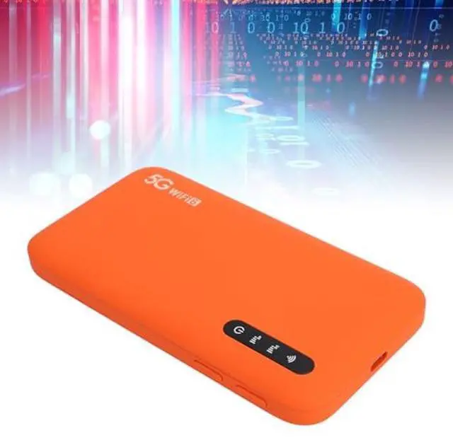 Alt view image 4 of 5 - 5G&4G Mobile Hotspot - Portable 5g Hotspot Device for Travel, High Speed 2.77Gbps DL 1.25Gbps UL 16 Devices Capacity, Band 5G Travel Router