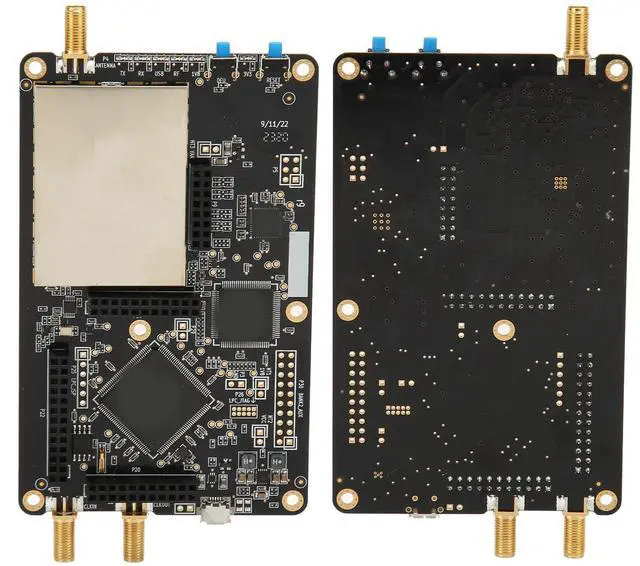 Alt view image 2 of 5 - 1MHz-6GHz SDR Development Board Open Source Software Radio SDR Development Board Black (Mainboard USB SMA Antenna)