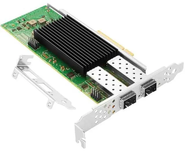 Main image of Euqvos PCIe Ethernet Network Card for Intel E810-XXVDA2 E810 Chipset PCIe 4.0 X8 25Gb Dual Port SFP28 LAN Card Support Windows Server/Windows/Linux/VMware/ESX