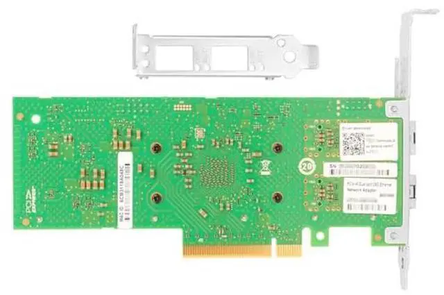 Alt view image 4 of 5 - Euqvos PCIe Ethernet Network Card for Intel E810-XXVDA2 E810 Chipset PCIe 4.0 X8 25Gb Dual Port SFP28 LAN Card Support Windows Server/Windows/Linux/VMware/ESX