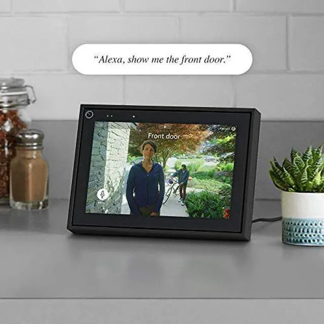 Alt view image 5 of 5 - Facebook Portal Mini - Smart Video Calling 8" Touch Screen Display with Alexa - Black
