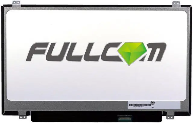 Main image of FULLCOM New LCD Replacement Screen 14.0 Inch N140HGE-EBA FHD 1920x1080 (with Brackets) Glossy 30 Pin Compatible with B140HTN01.1 for Laptop/Display/Screen/LCD Application
