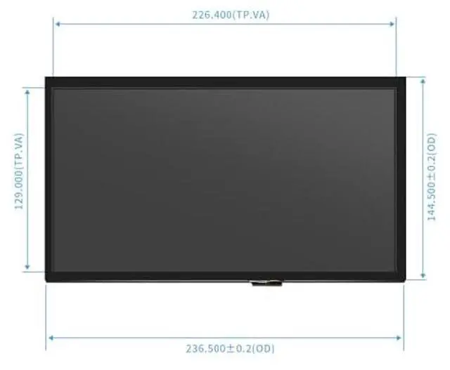 Alt view image 2 of 5 - JniTyOpt 10.1inch HD Display Micro-USB Portable Monitor 1024 * 600 IPS All View Screen