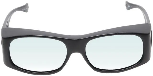 Alt view image 2 of 5 - Medspex Fl013 Photochromic Transition Glasses Black/Blue Therapeutic Color Therapy Light Sensitivity Unisex Chromotherapy