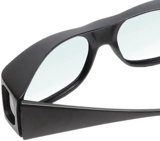 Alt view image 4 of 5 - Medspex Fl013 Photochromic Transition Glasses Black/Blue Therapeutic Color Therapy Light Sensitivity Unisex Chromotherapy