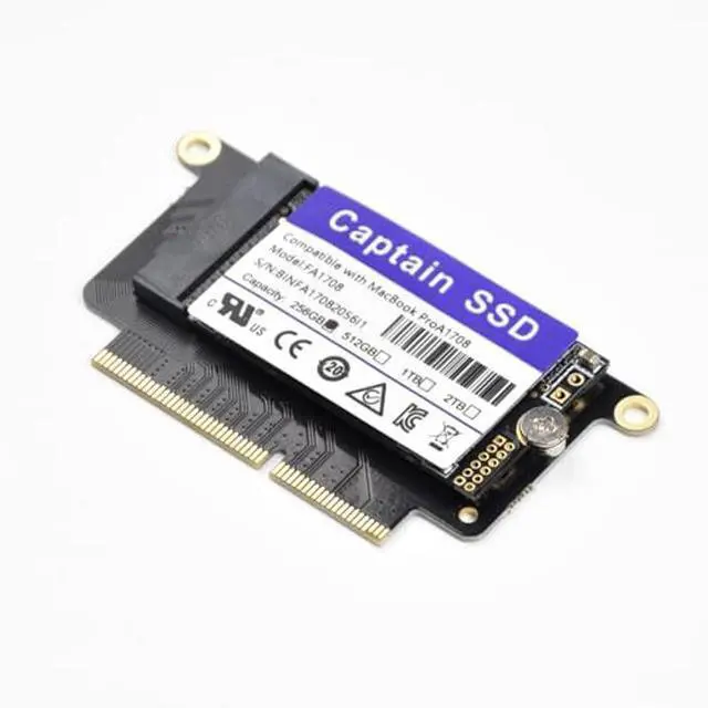 Alt view image 2 of 5 - ocxutsx 1TB SSD for MacBook Pro 13" A1708 Late 2016 MLL42LL/A EMC 2978 Non-touchbar Solid State Drive