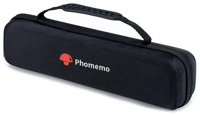 Alt view image 3 of 5 - Phomemo M08E Portable Printers & 1 Printer Case Black, Bluetooth Inkless Thermal Printer Compatible with iPhone, Android Phone, Laptop for Office Car Home Use