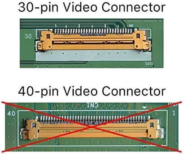 Alt view image 3 of 5 - SCREENARAMA New Screen Replacement for Gateway GWNR71539-BK (Matte) 30pin FHD 1920x1080 IPS LCD LED Display with Tools and Tape