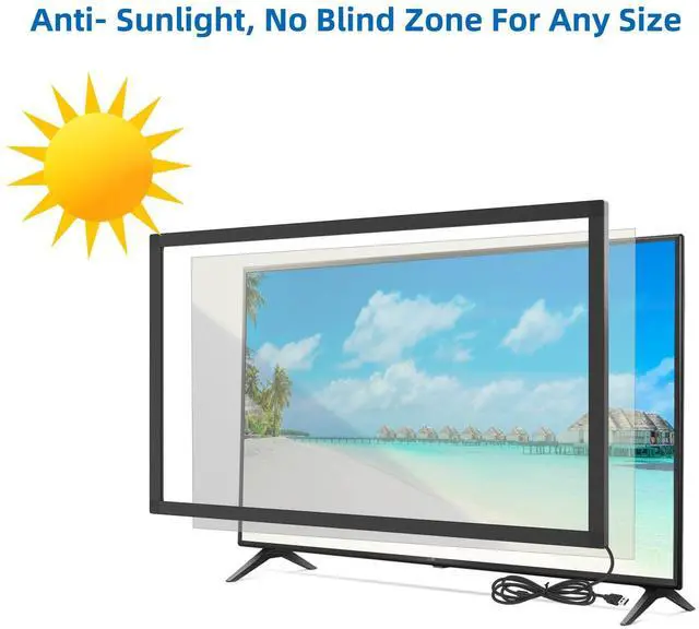 Alt view image 4 of 5 - Senisway 32 Inch Multi 10 Points IR Touch Screen Overlay,Infrared Touch Screen Frame Without Glass