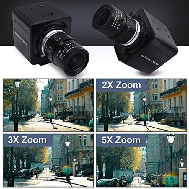 Alt view image 3 of 5 - SVPRO 2.8-12mm Manual Zoom Lens 1080P Full HD Webcam Wide Angle Portable PC Computer USB Camera for Streaming with CMOS OV2710 Sensor for Windows,Android,Linux, MAC OS,1/4 Inches Screw Mount