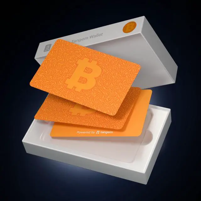 Alt view image 2 of 5 - TANGEM Wallet - Secure Crypto Wallet (Bitcoin collection)