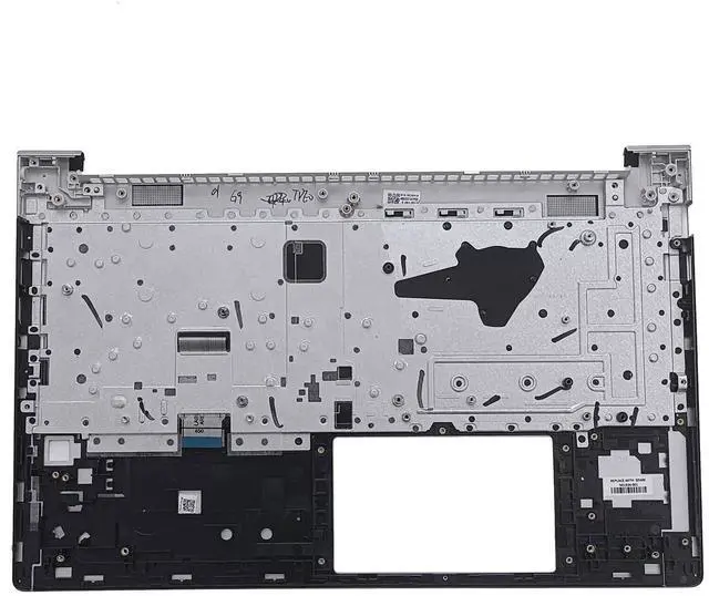 Alt view image 2 of 5 - Wzqrps New Replacement for HP Probook 450 G9 455 G9 Laptop Upper Case Palmrest Non-Backlit Keyboard Assembly Part N01933-001 N01934-001 Silver (Probook 450 455 G9 Non-Backlit Keyboard)